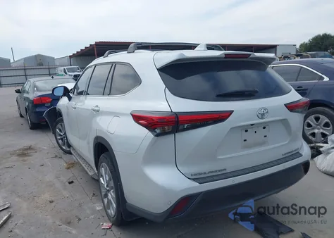 2022 Toyota Highlander Limited from USA, damaged, VIN 5TDDZRBH5NS576024